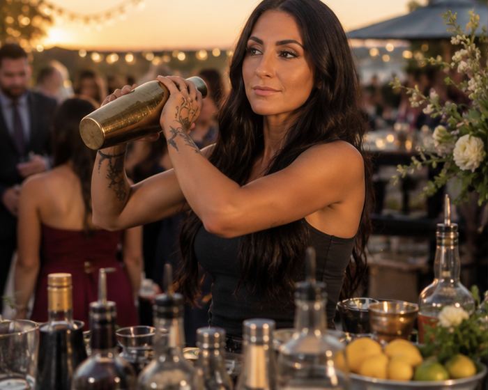 Shaking cocktails